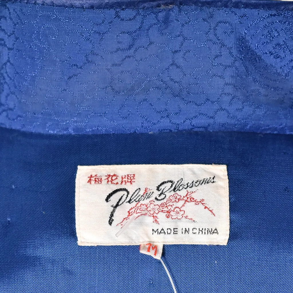 1950s Vintage Royal Blue Asian Jacket