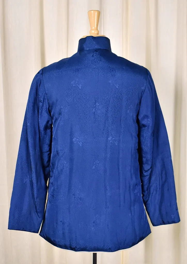 1950s Vintage Royal Blue Asian Jacket