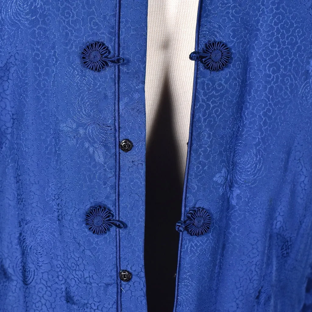1950s Vintage Royal Blue Asian Jacket