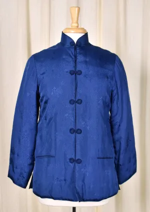 1950s Vintage Royal Blue Asian Jacket