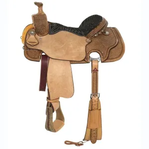 2164-2506-05 Circle Y Cheyenne All Around Saddle 15 Inch Wide Tree
