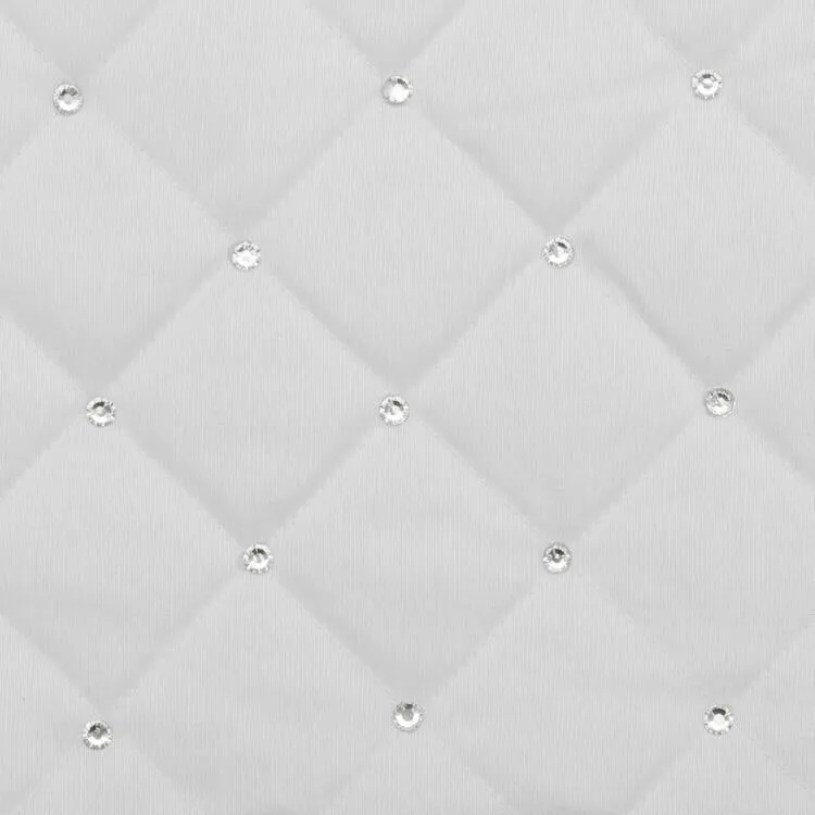 52" Ivory Quilt Stitch Jewel Tree Skirt