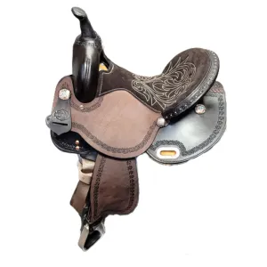 6232-745C-05 High Horse Alice Barrel Saddle 14.5 Inch Wide Tree