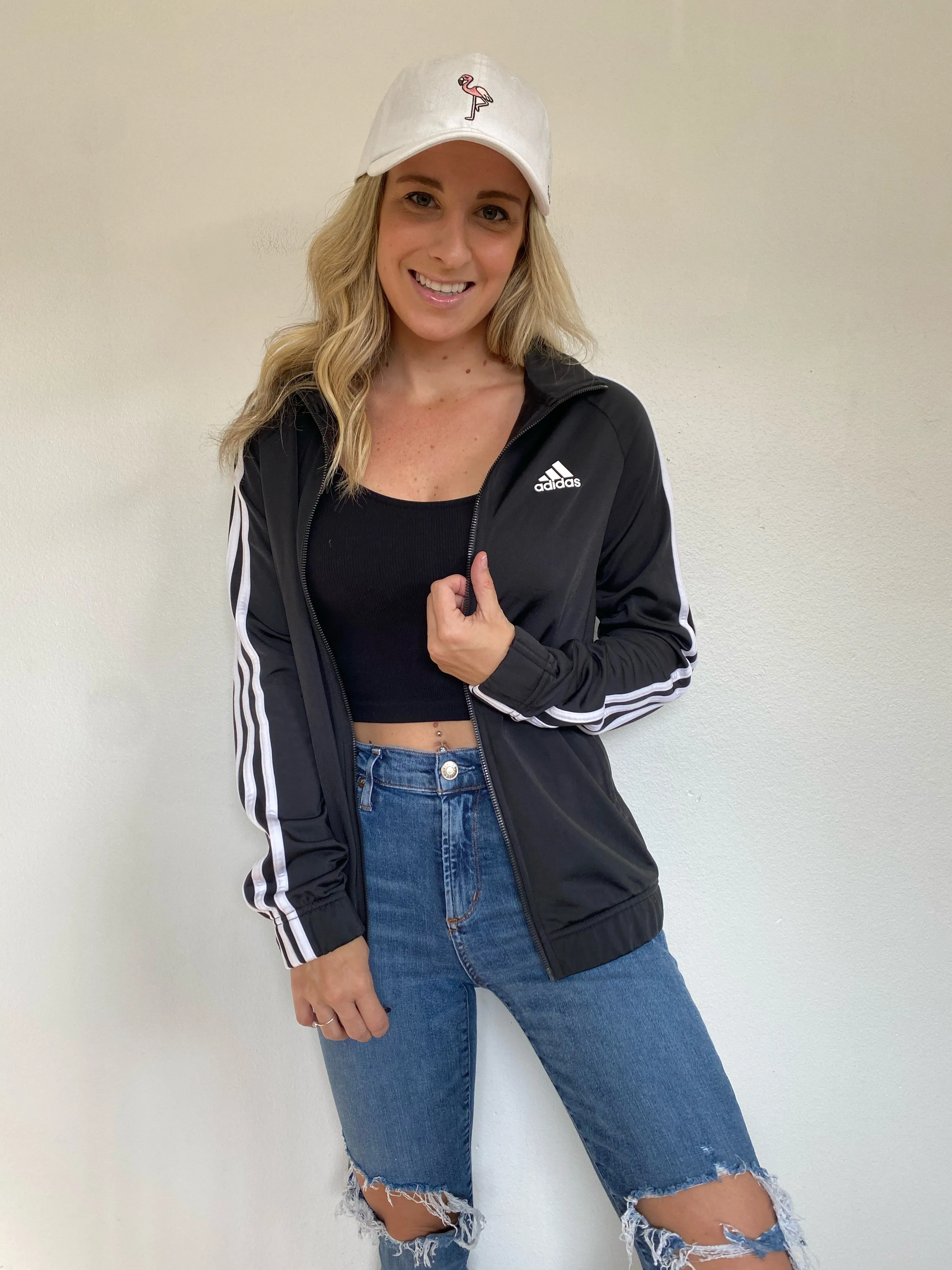 ADIDAS zip-up Track Jacket XS