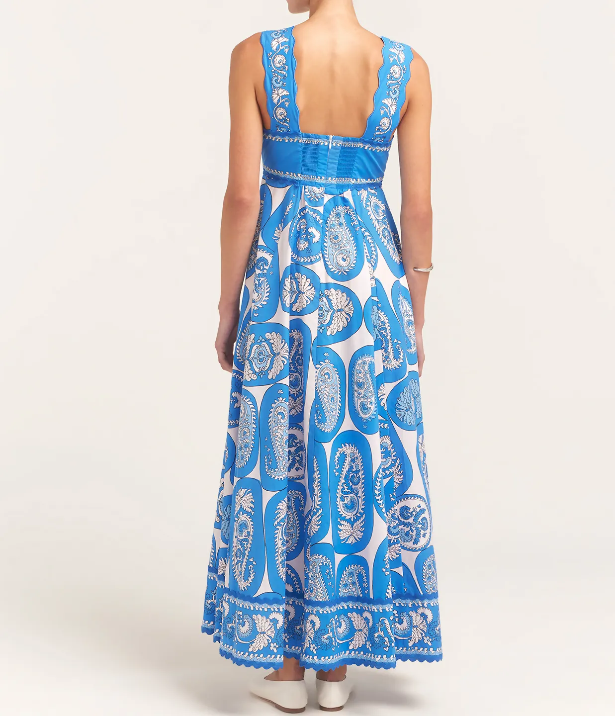 Alemais Dianna Summer Dress Blue Size 8