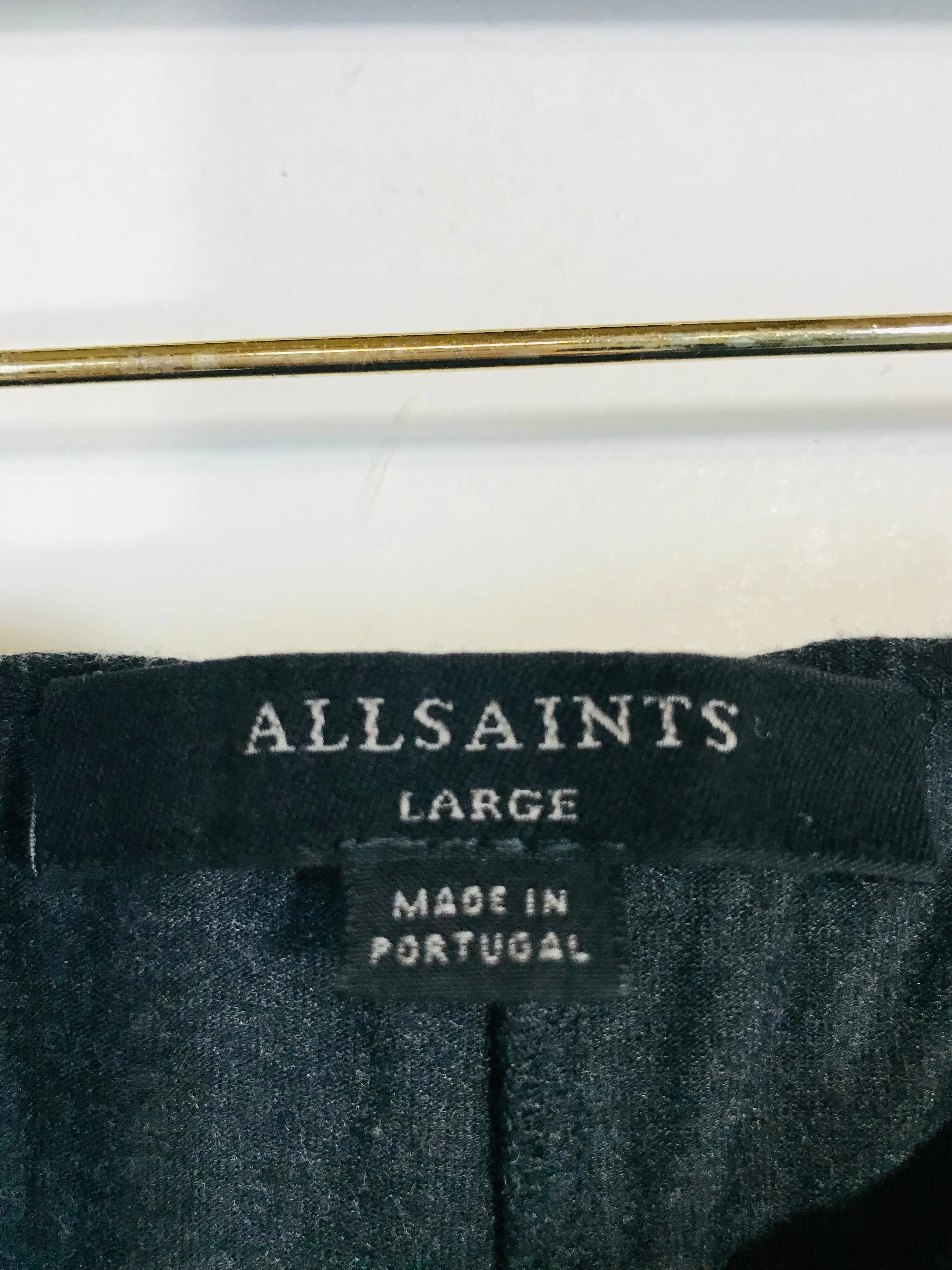 AllSaints Women's Wrap Maxi Skirt | L UK14 | Grey