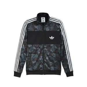 BAPE X adidas ABC Camo Track Jacket Black
