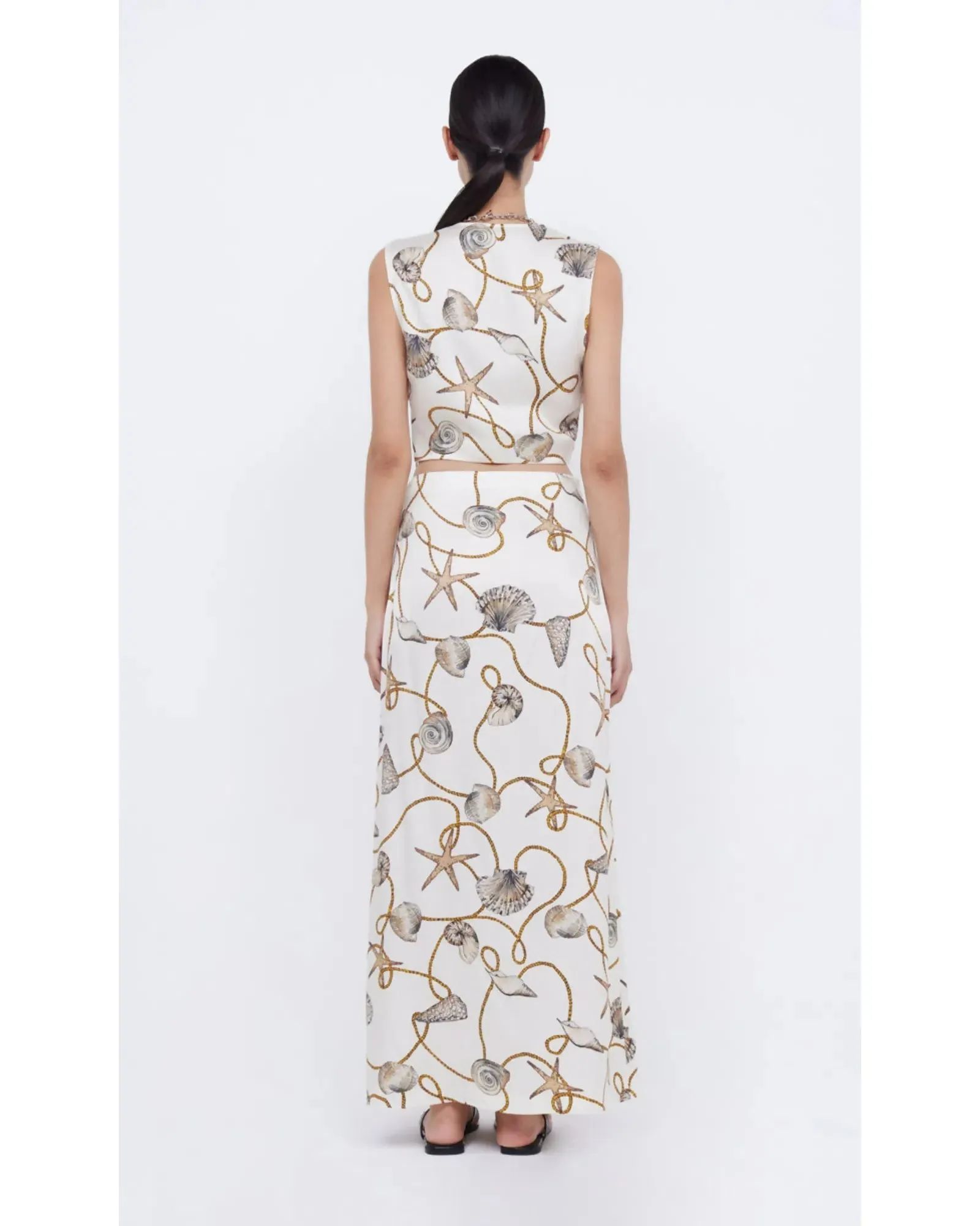 Bec & Bridge Bayside Twist Top and Split Skirt Set