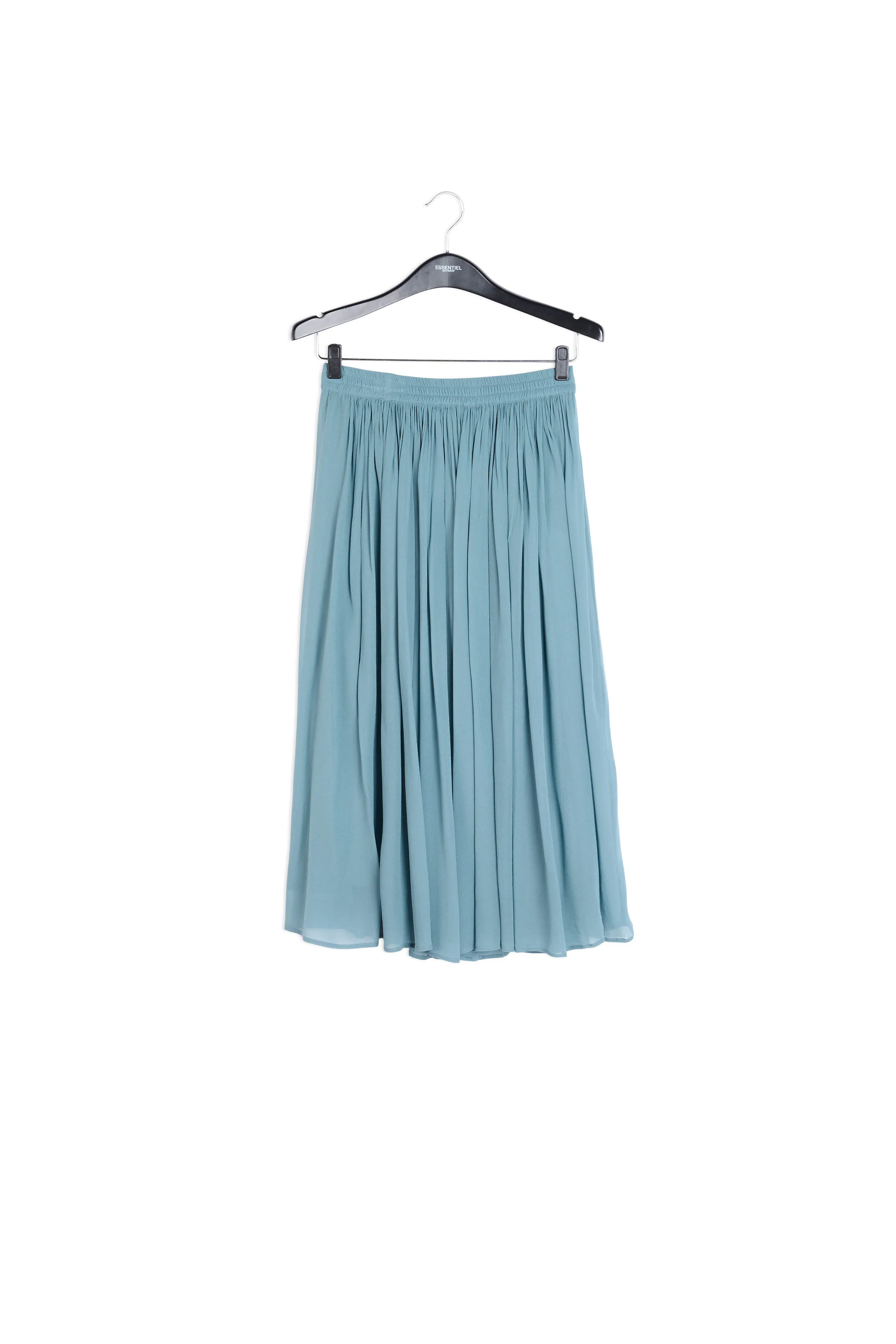 Bleu maxi-length skirt