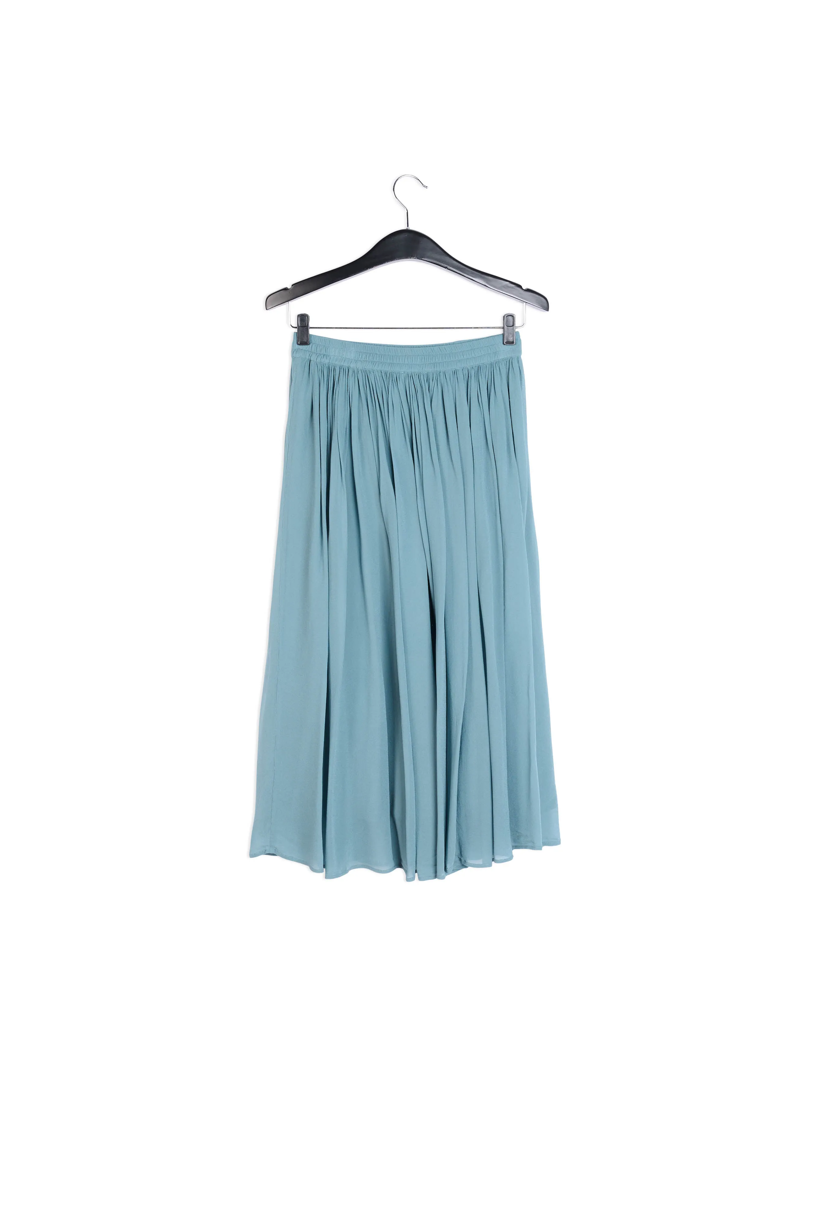 Bleu maxi-length skirt