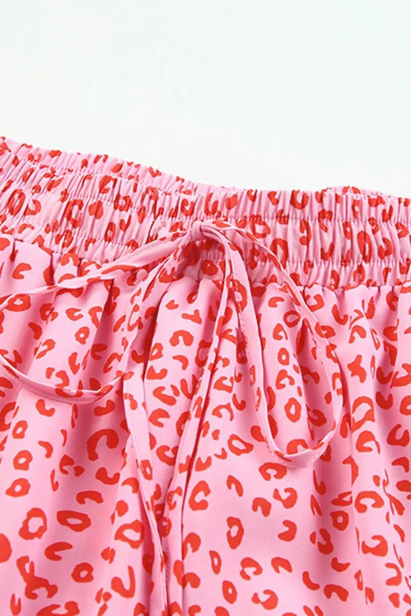 Blushing Leopard Maxi Skirt