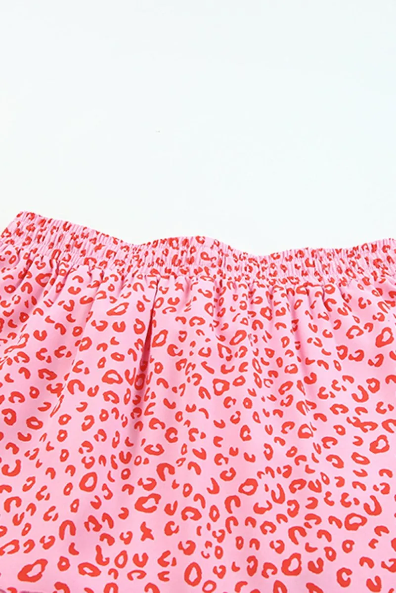 Blushing Leopard Maxi Skirt