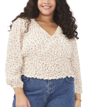 Brenna V Neck Top | SOFT ROSETTES