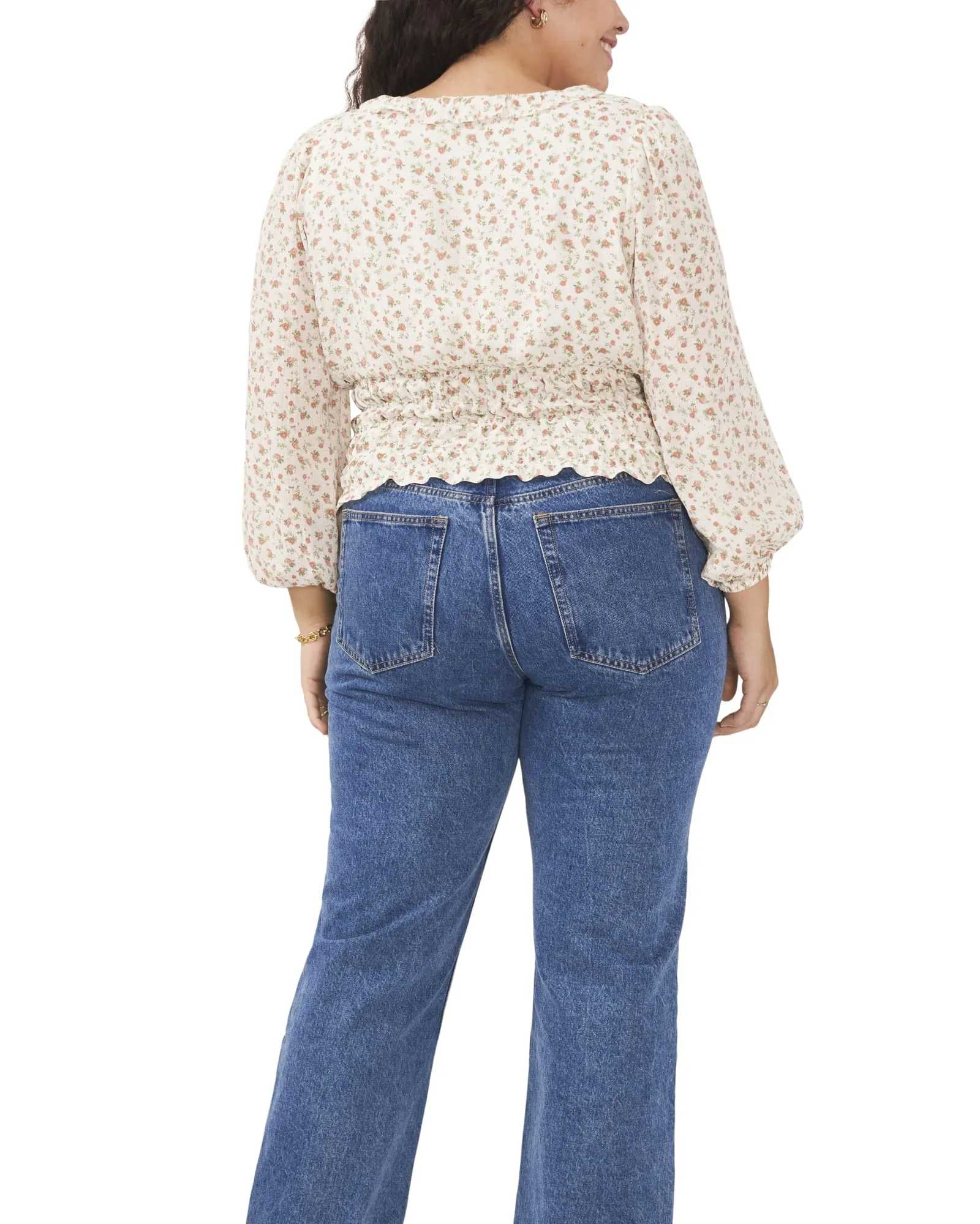 Brenna V Neck Top | SOFT ROSETTES