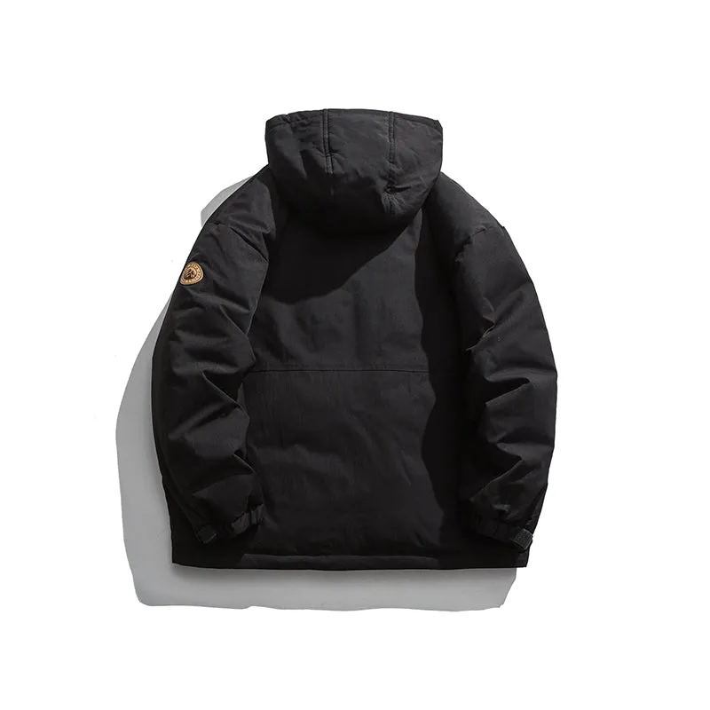 BRONSON CRUZ ACCO HOODED CASUAL UNISEX JACKET