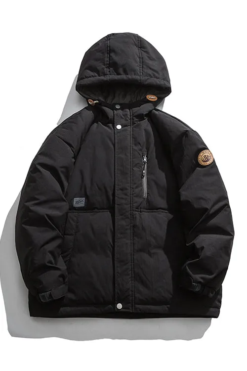 BRONSON CRUZ ACCO HOODED CASUAL UNISEX JACKET