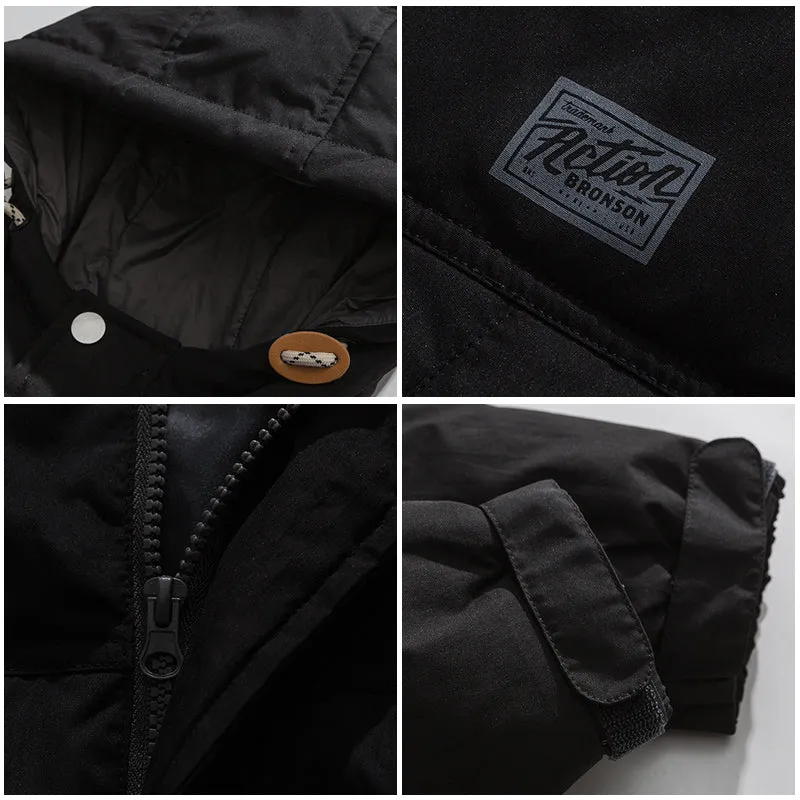 BRONSON CRUZ ACCO HOODED CASUAL UNISEX JACKET