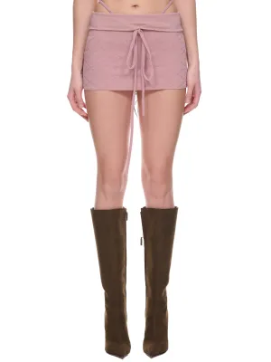 Cali Knit Skirt (CALIS0PINK-PINK)