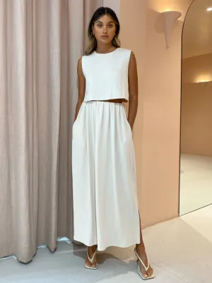 Camilla and Marc Marcia Maxi Skirt in Ivory
