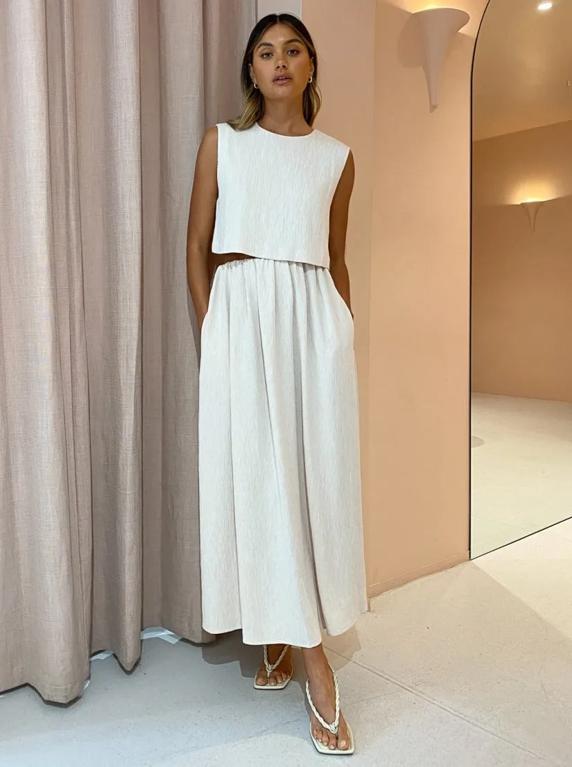 Camilla and Marc Marcia Maxi Skirt in Ivory