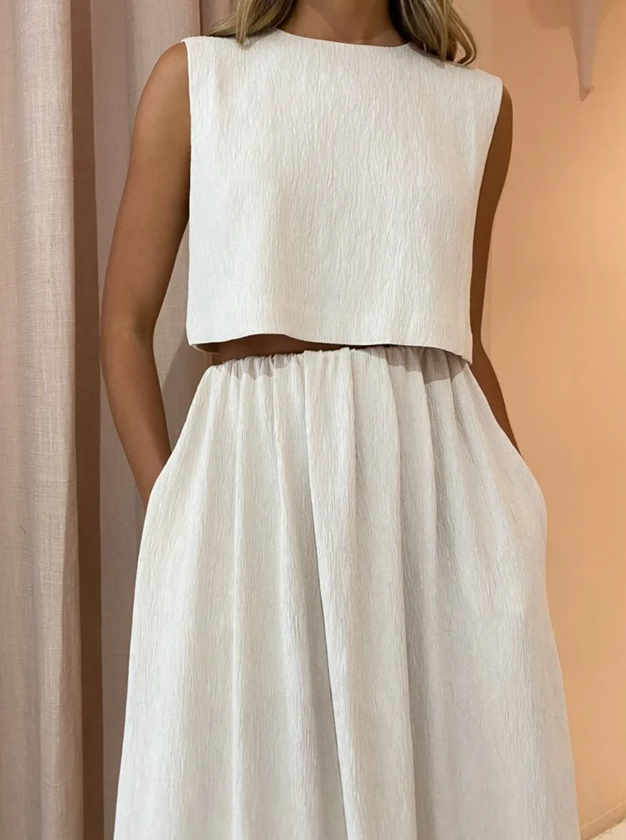 Camilla and Marc Marcia Maxi Skirt in Ivory