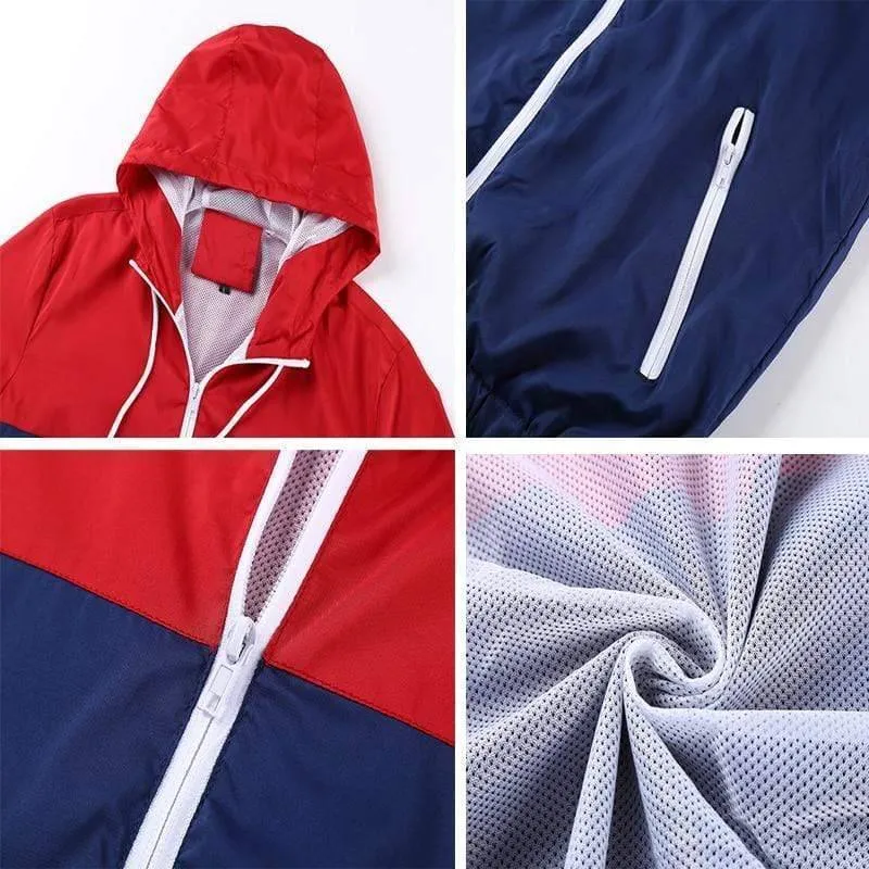 Camouflage Windbreaker Coat