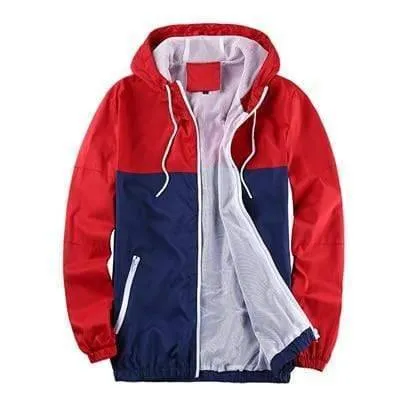 Camouflage Windbreaker Coat