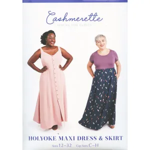 Cashmerette Holyoke Maxi Dress & Skirt Pattern
