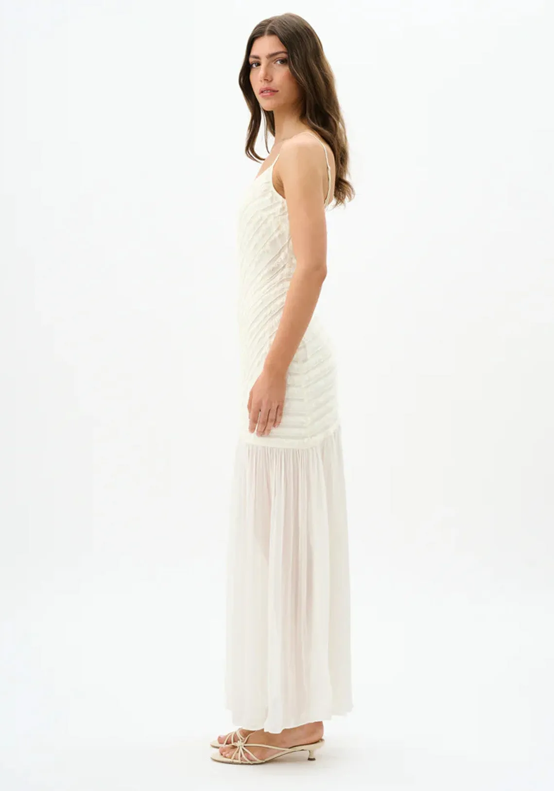CLEMENTINE DRESS ECRU