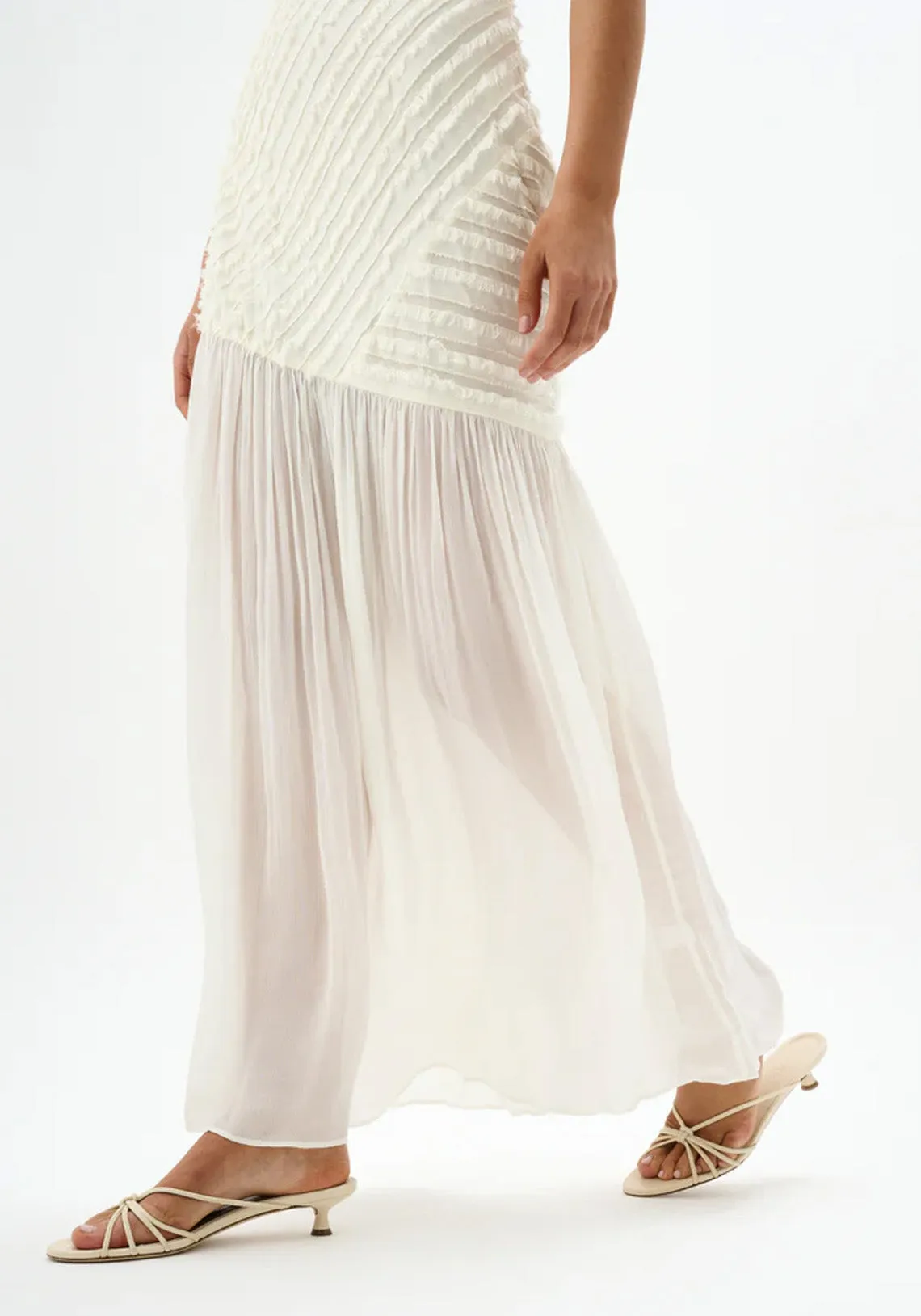 CLEMENTINE DRESS ECRU