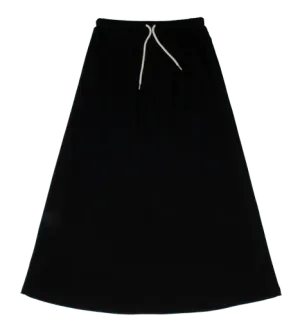 Crew Kids Maxi cotton Skirt in Black