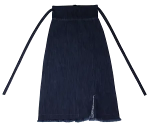 Crew Kids wrap Maxi Skirt in Blue