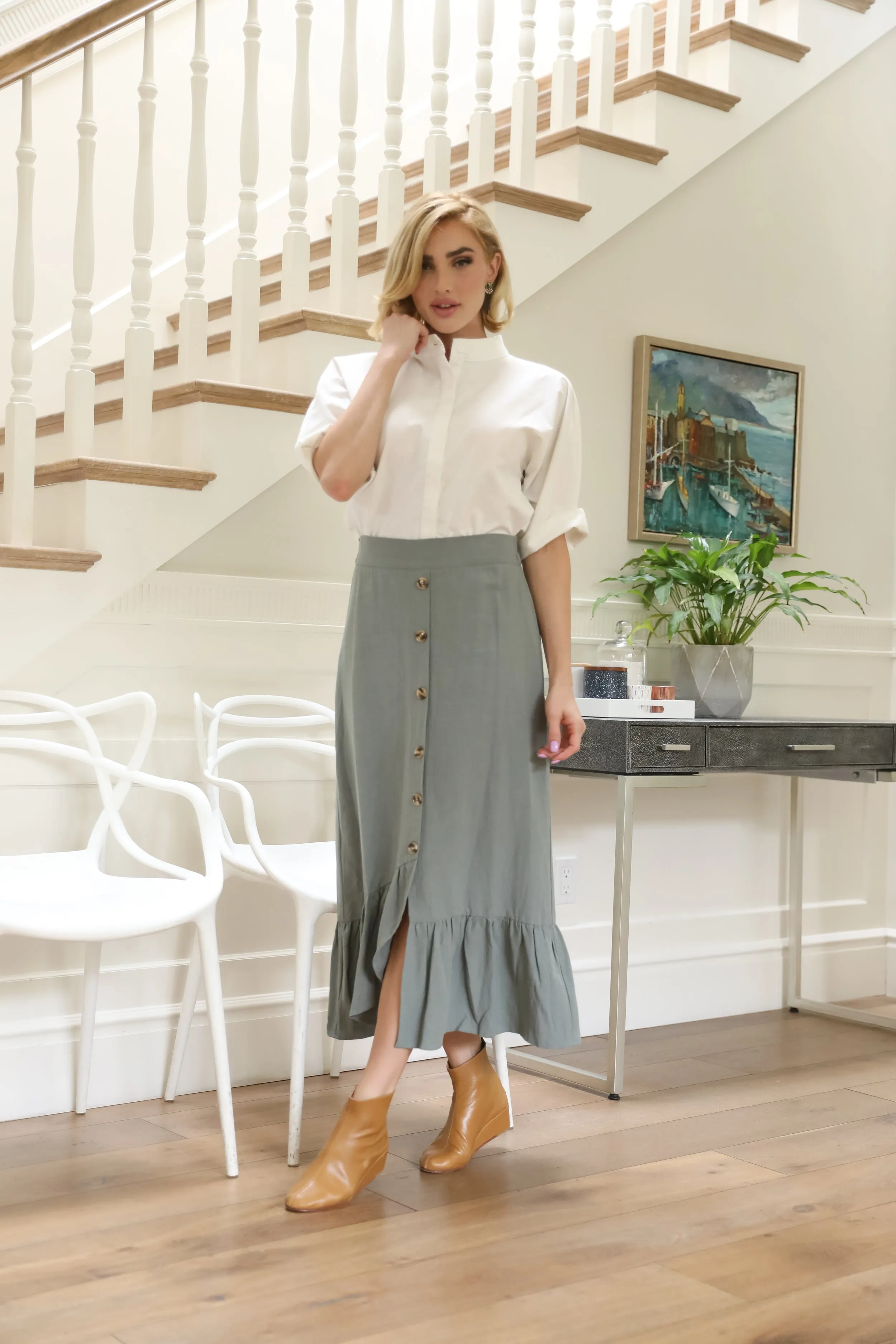 Dalia Skirt, Solid