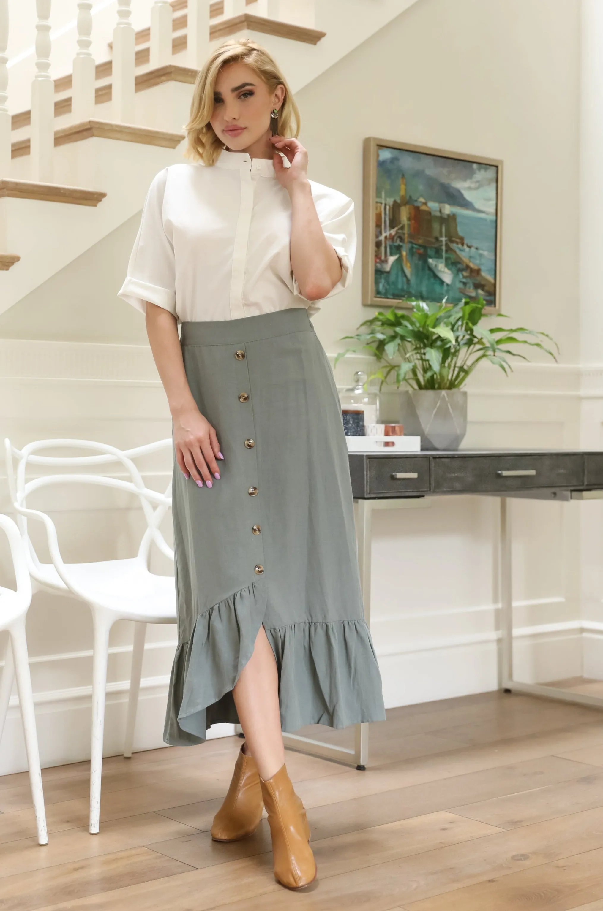 Dalia Skirt, Solid