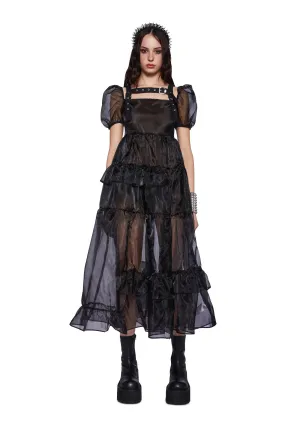 Damsal Organza Maxi Dress