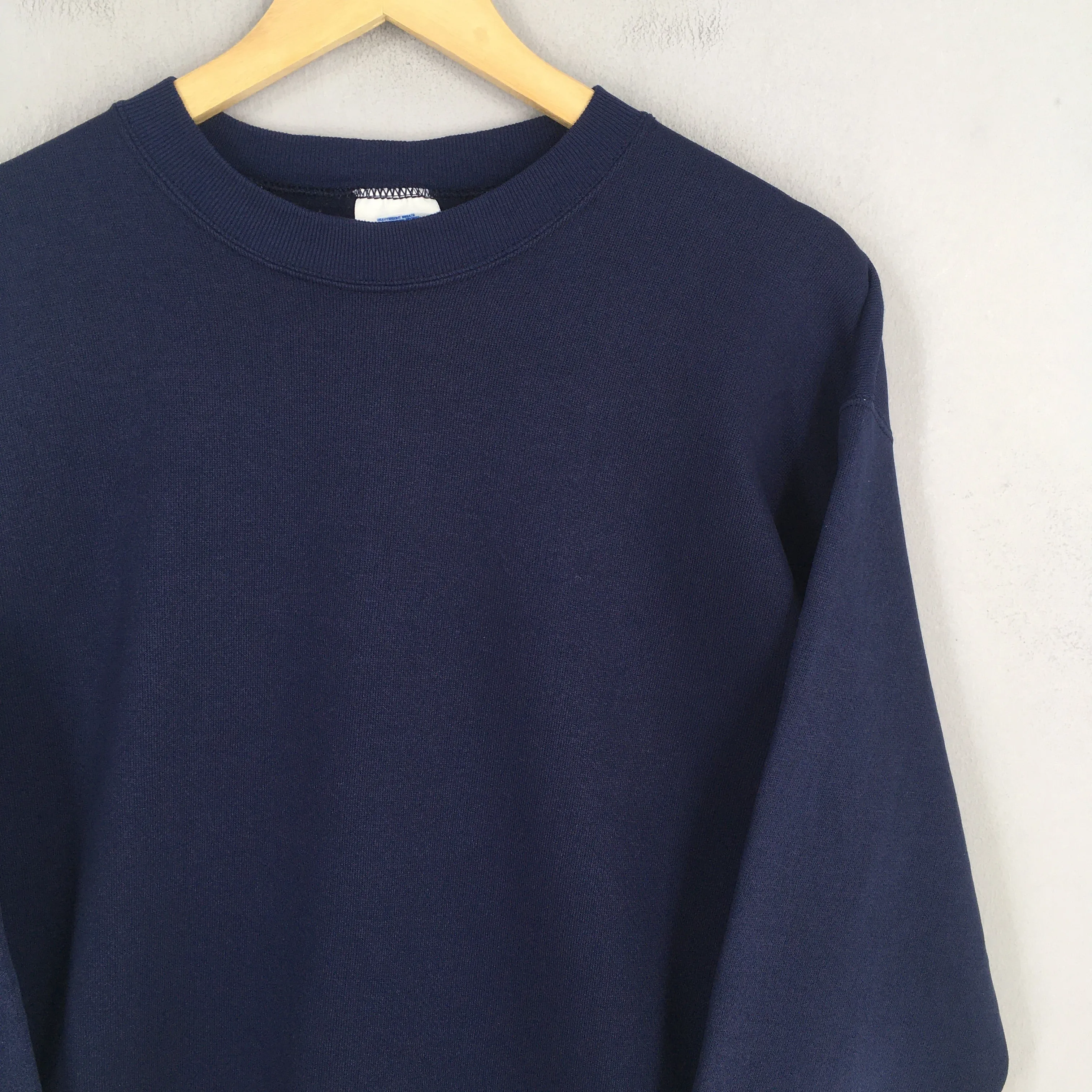 Discus Athletic Plain Blue Sweatshirt Large