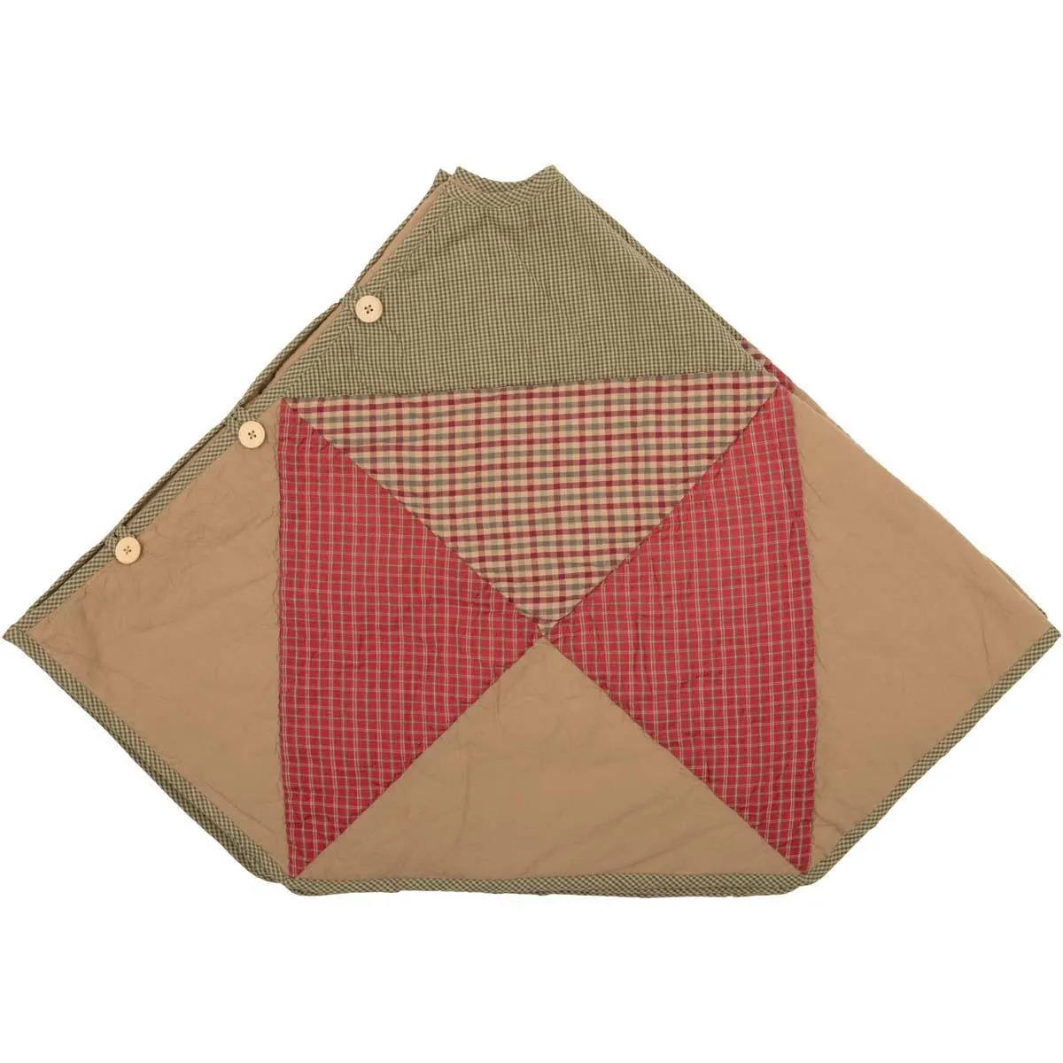 Dolly Star Christmas Tree Skirt 48 VHC Brands