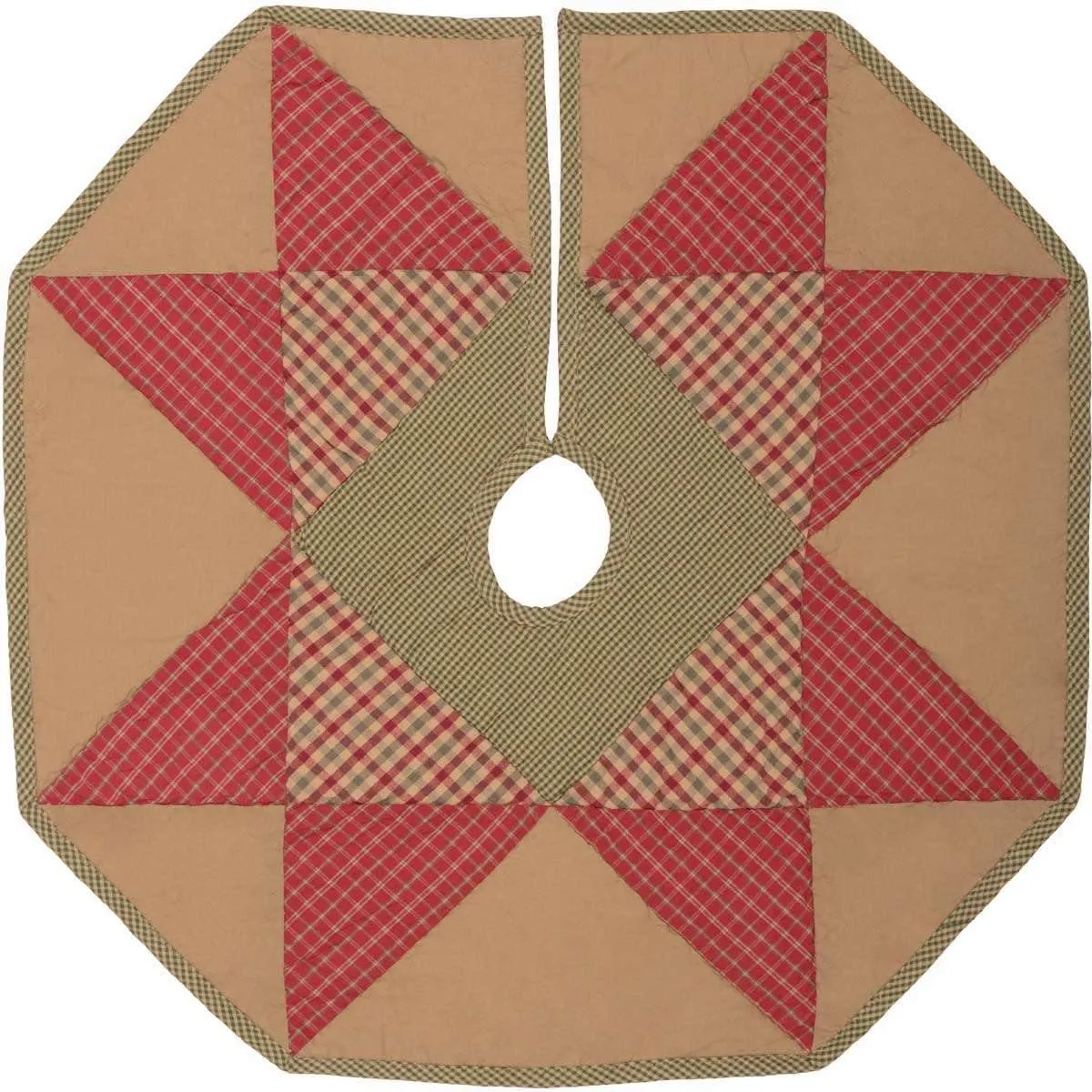 Dolly Star Mini Christmas Tree Skirt 21 VHC Brands