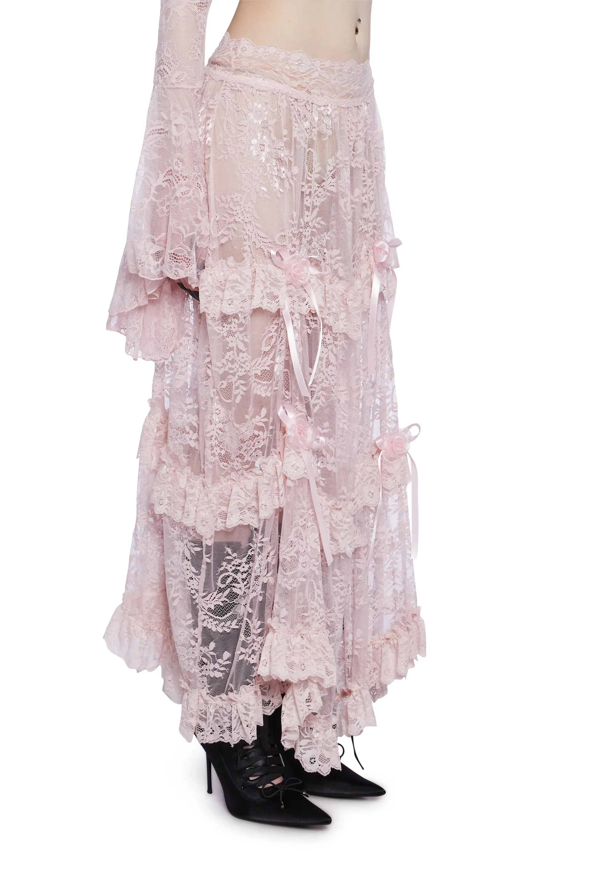 Dreamlike Dance Maxi Skirt