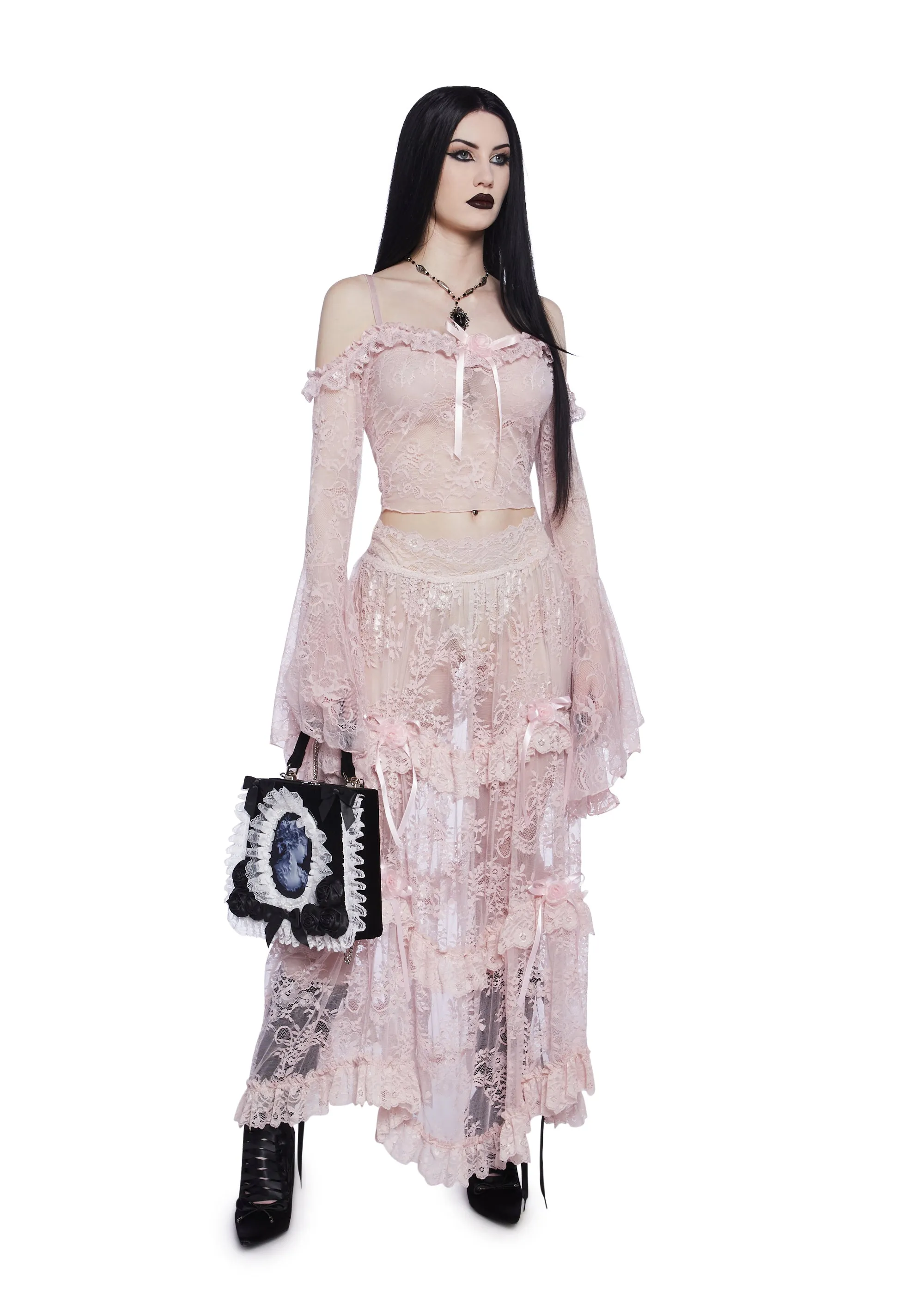Dreamlike Dance Maxi Skirt