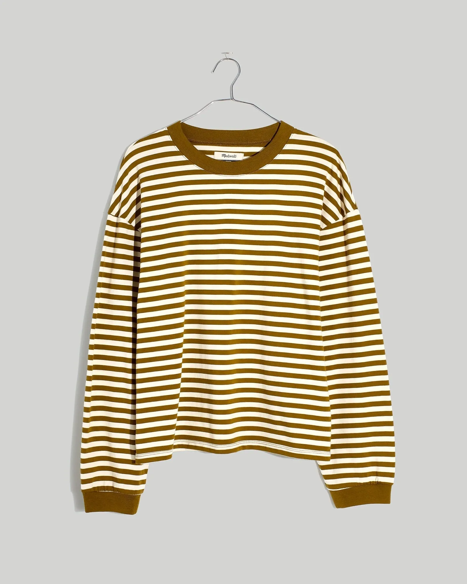 Essential Long Sleeve Tee | Spiced Olive