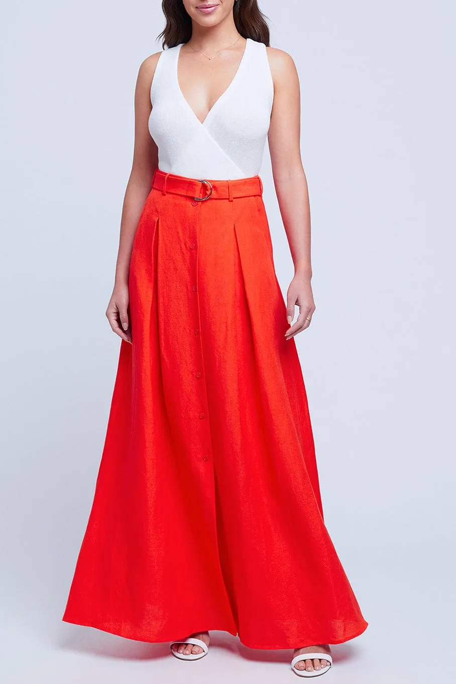 Fabianna Belted Skirt