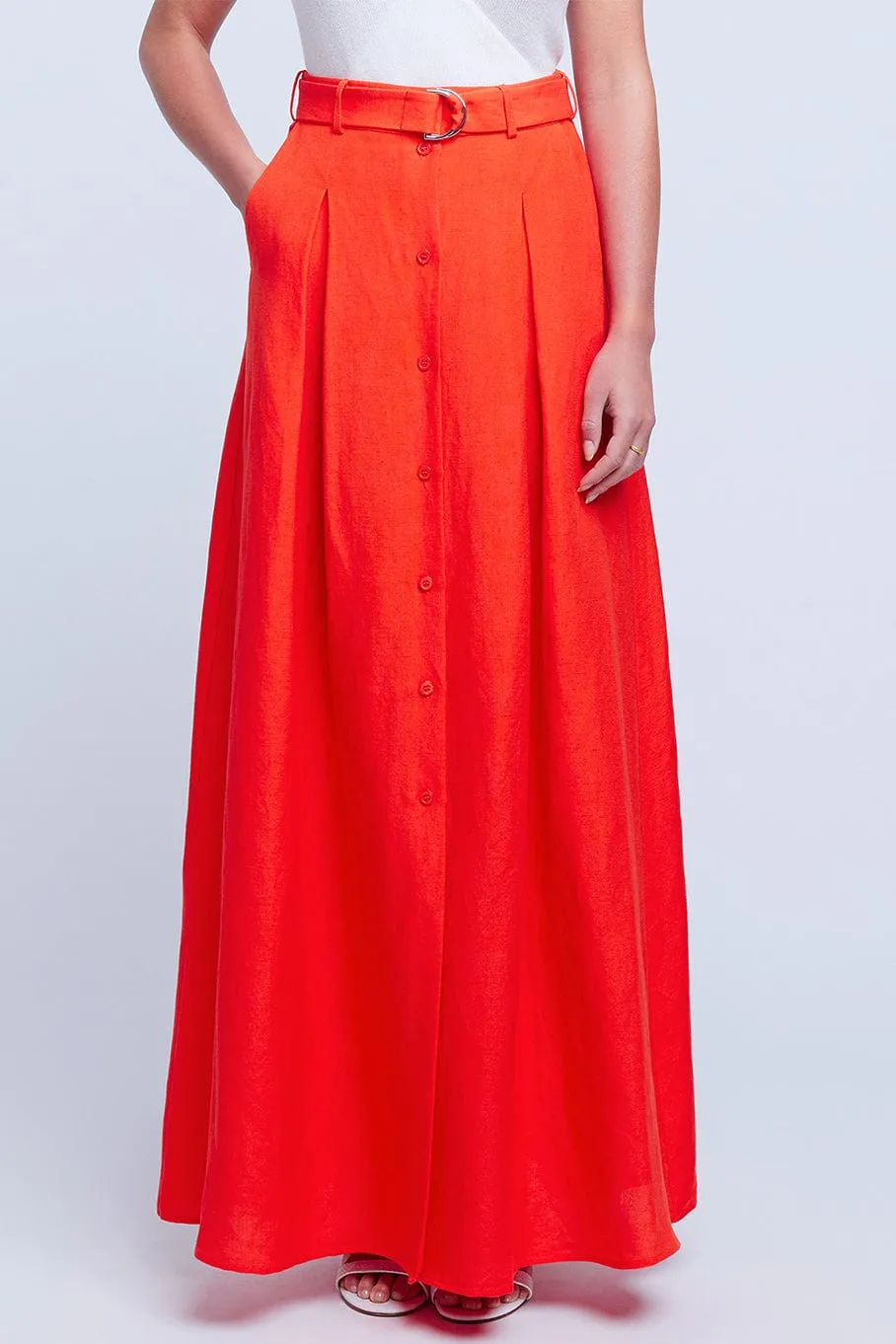 Fabianna Belted Skirt