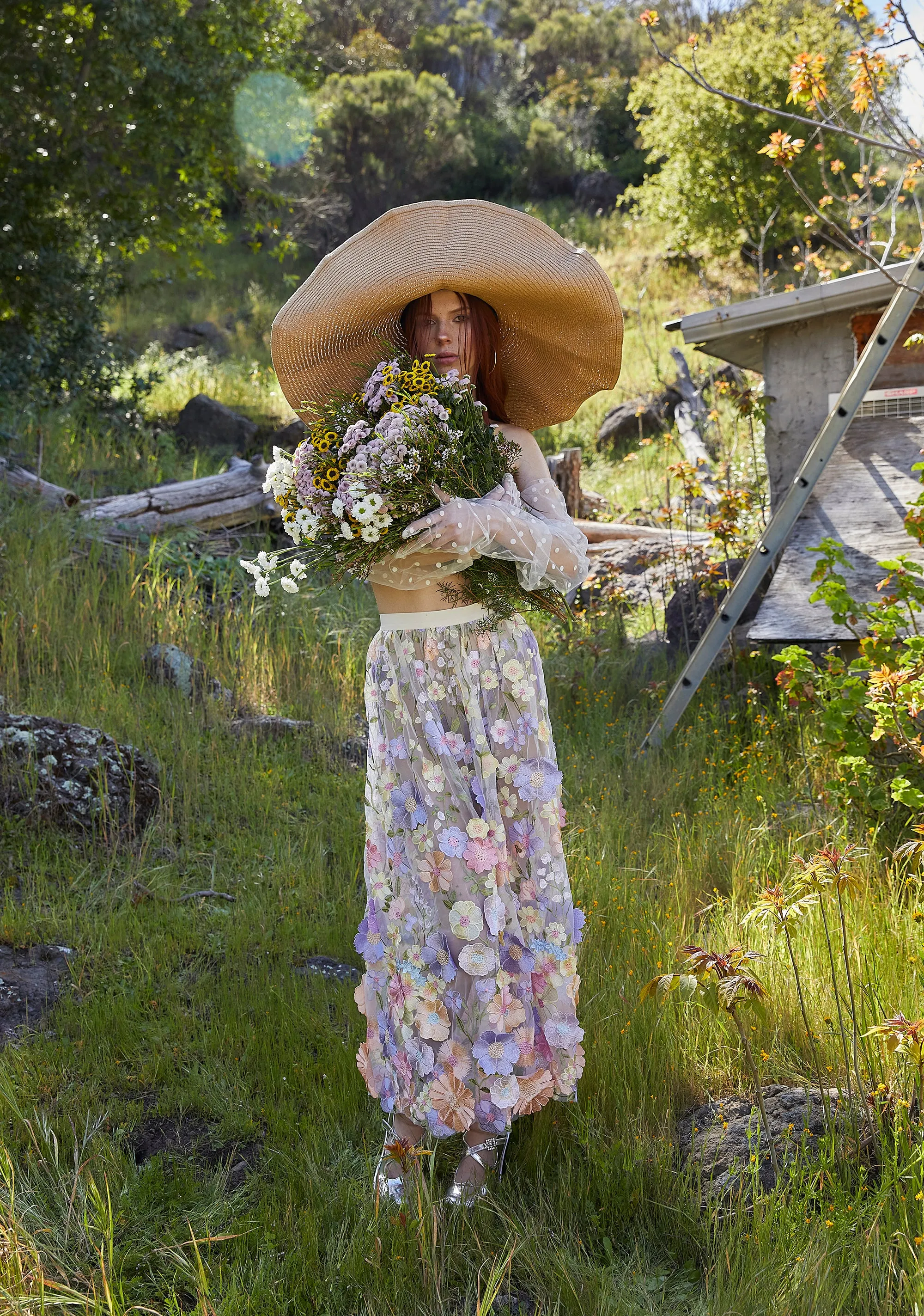 Floral Dreams Maxi Skirt