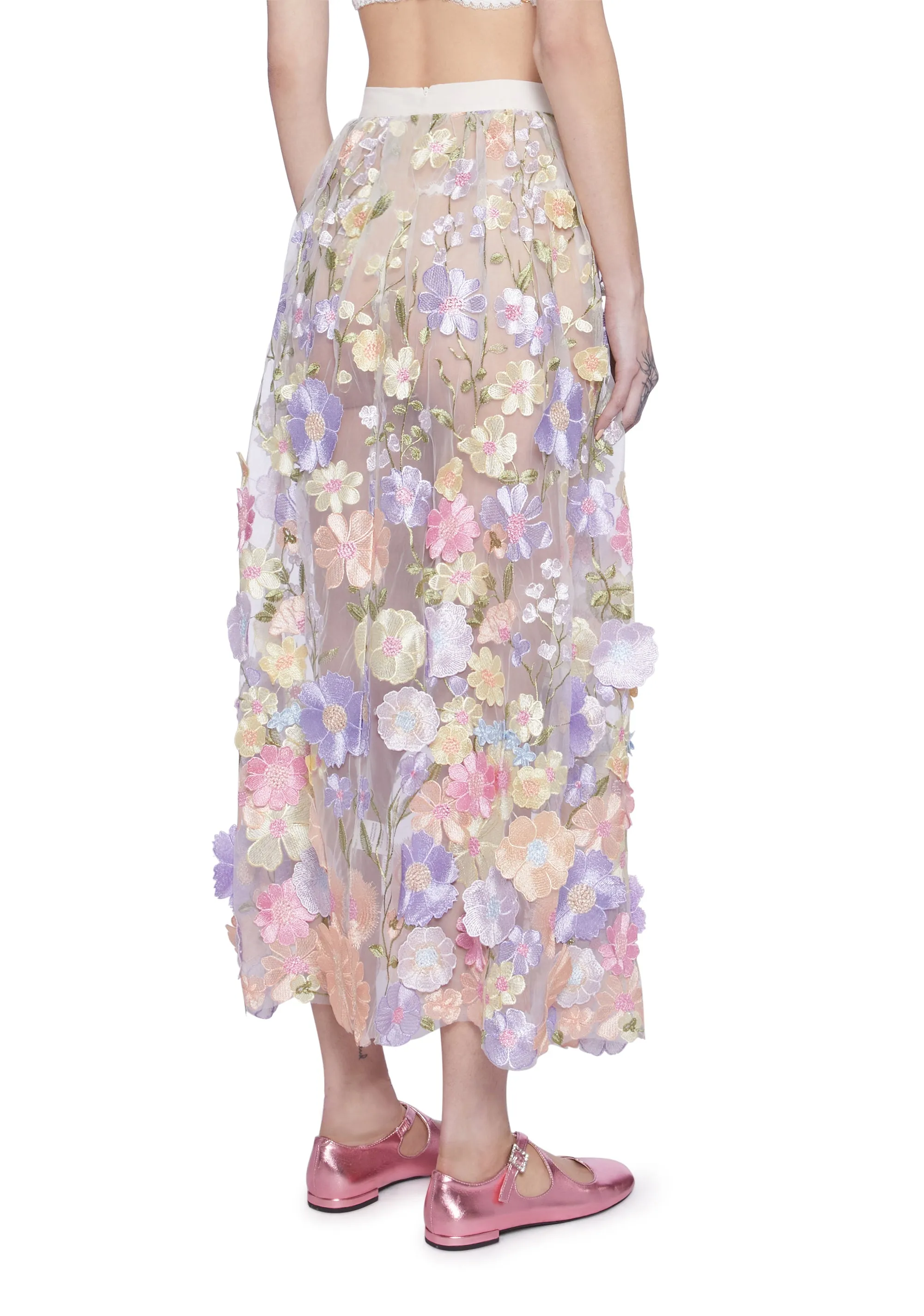 Floral Dreams Maxi Skirt