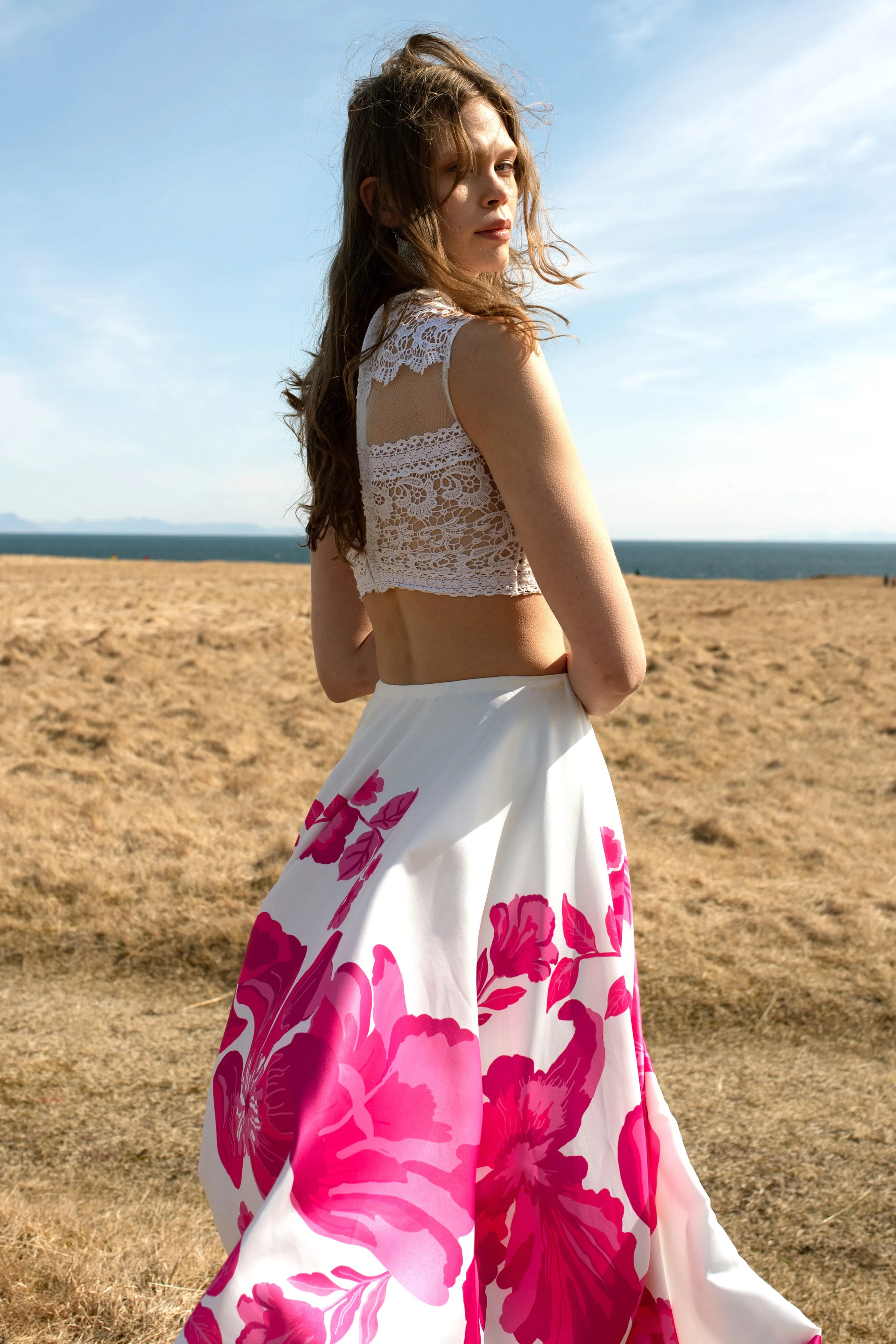 Floral Maxi Skirt