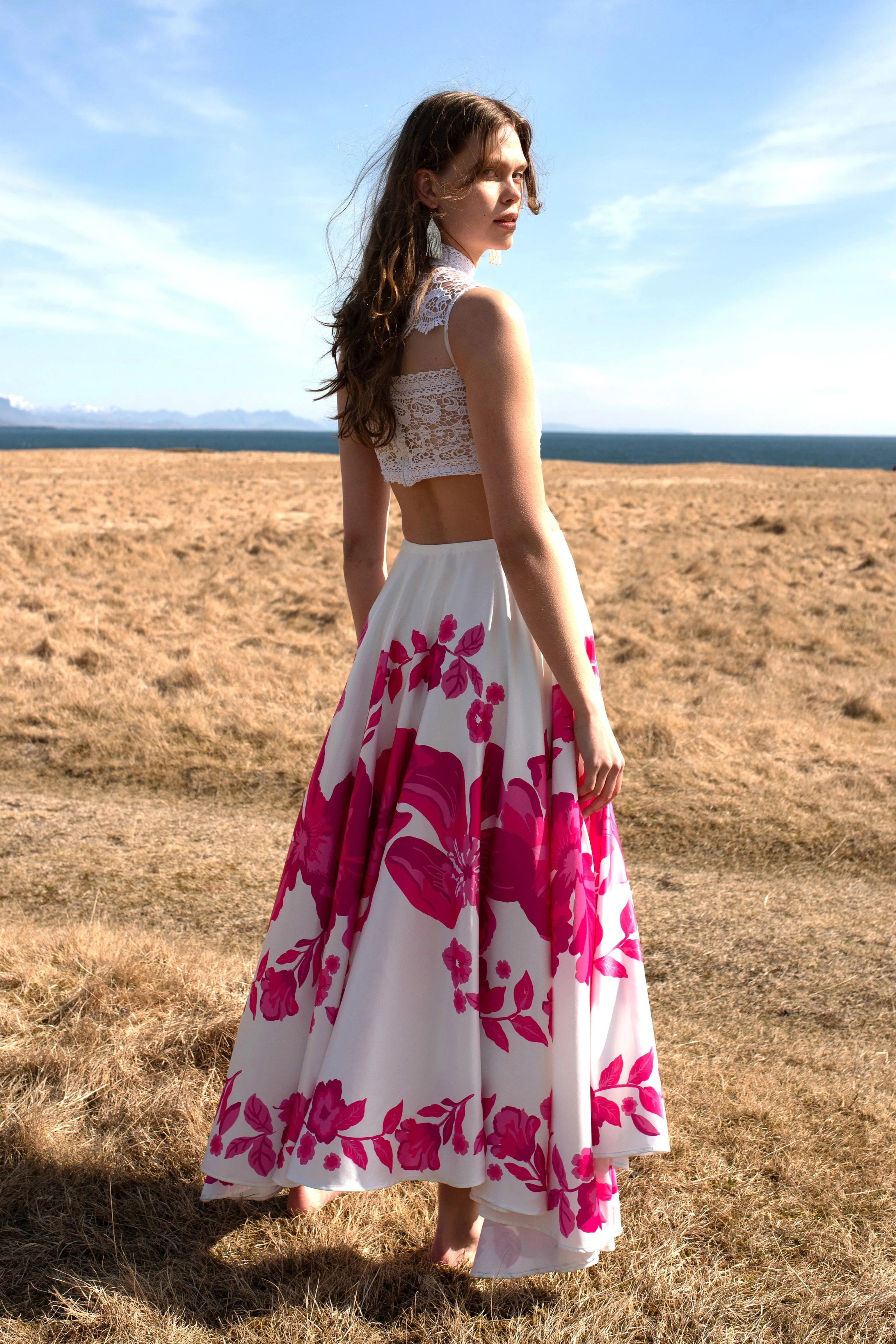 Floral Maxi Skirt