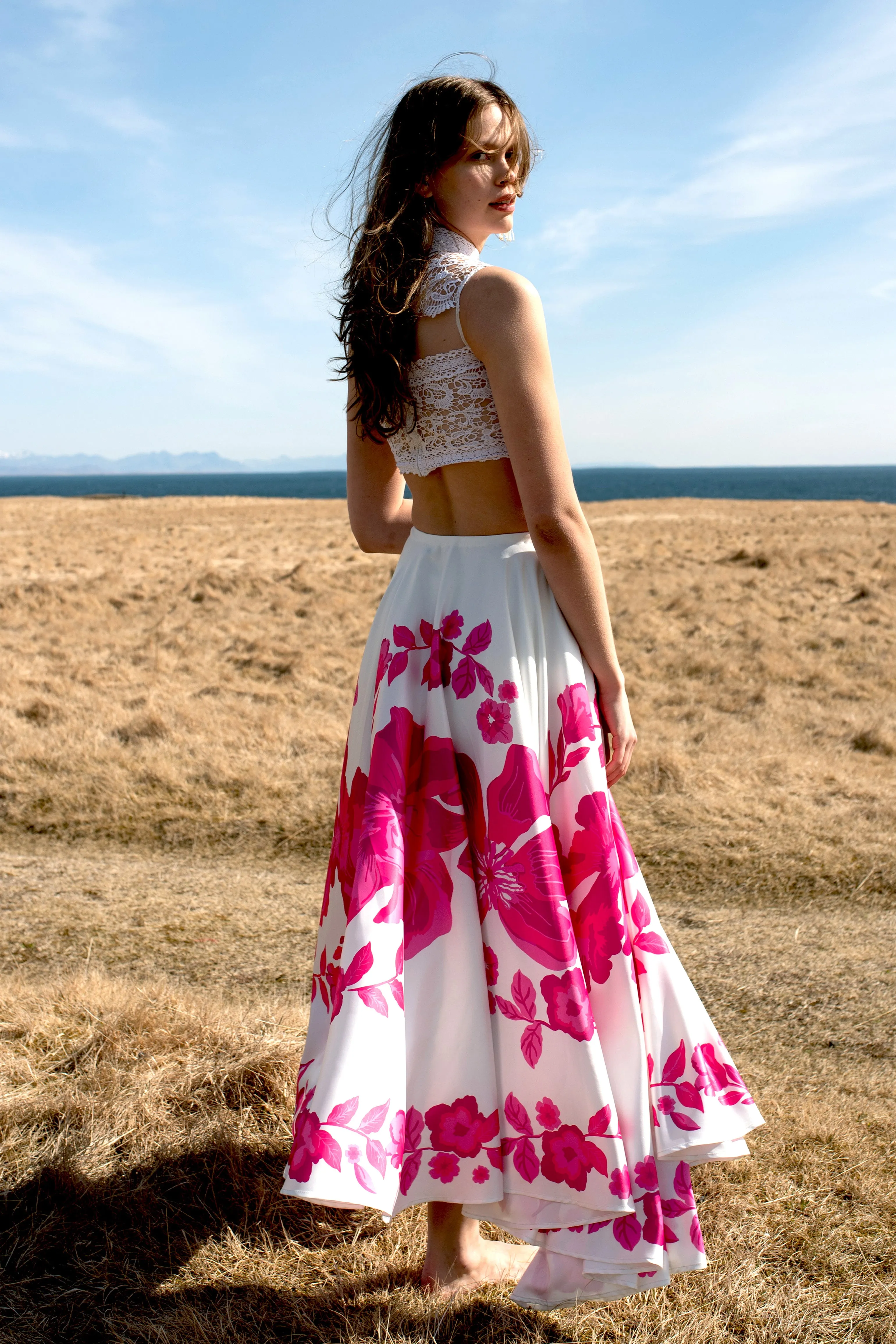 Floral Maxi Skirt