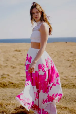 Floral Maxi Skirt