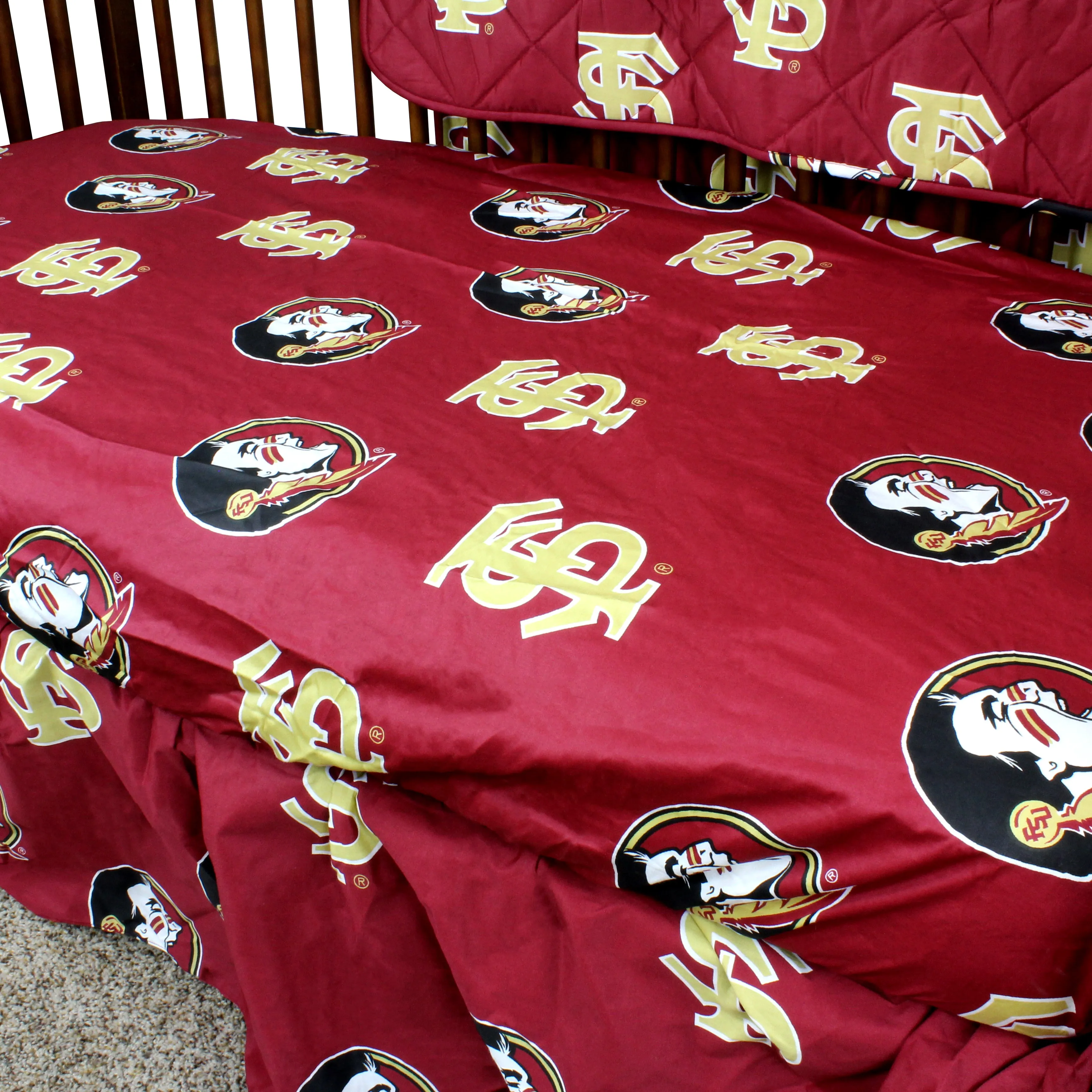 Florida State Seminoles 4 piece Baby Crib Set